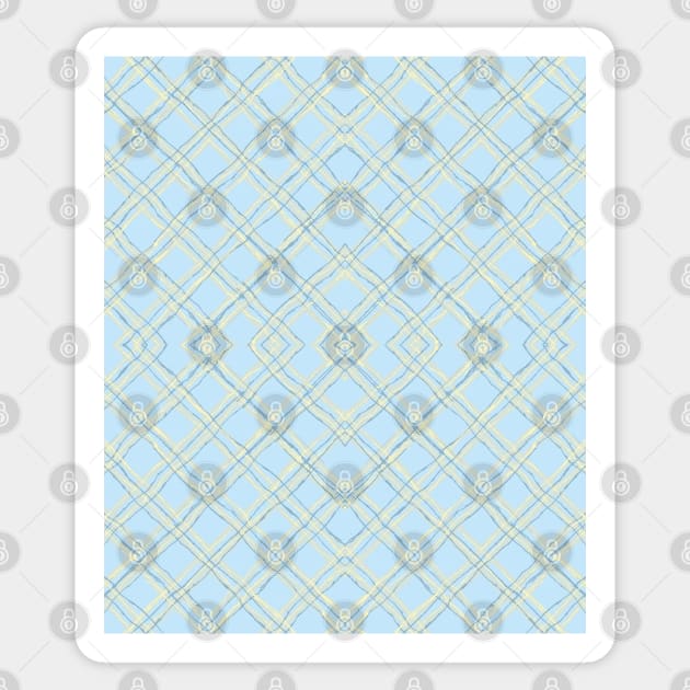 Plaids Checkered Sticker by ilhnklv